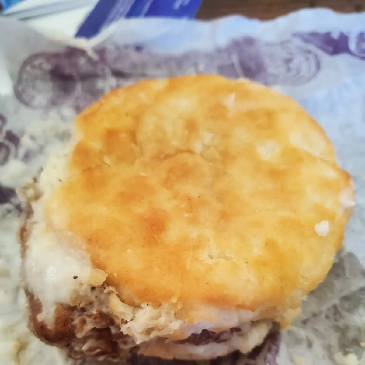 Pork Chop 'N' Gravy Biscuit