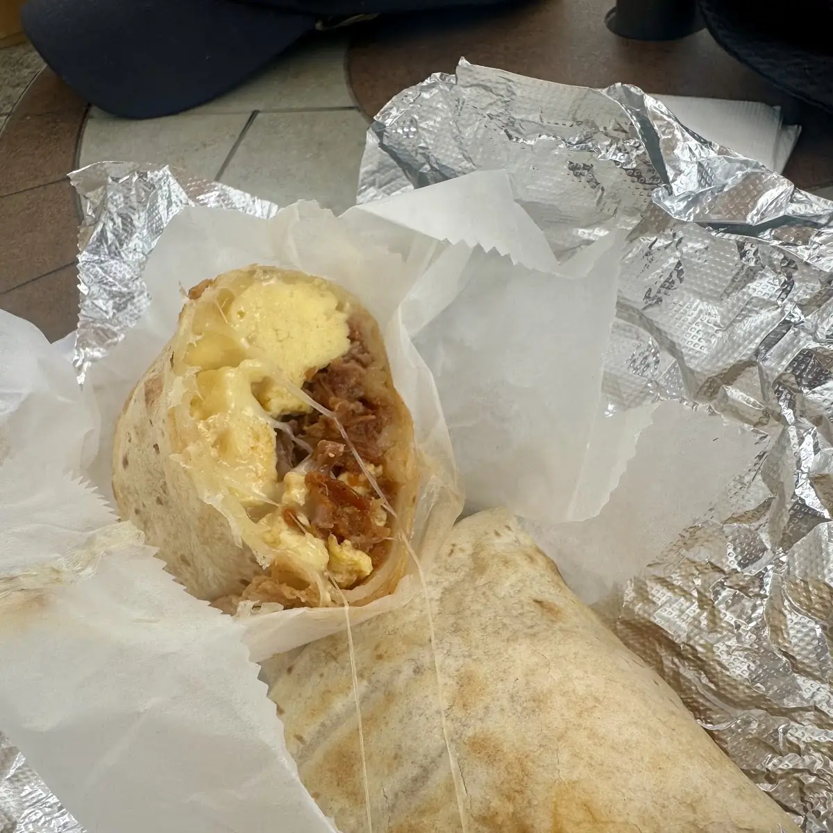 Chorizo Burrito