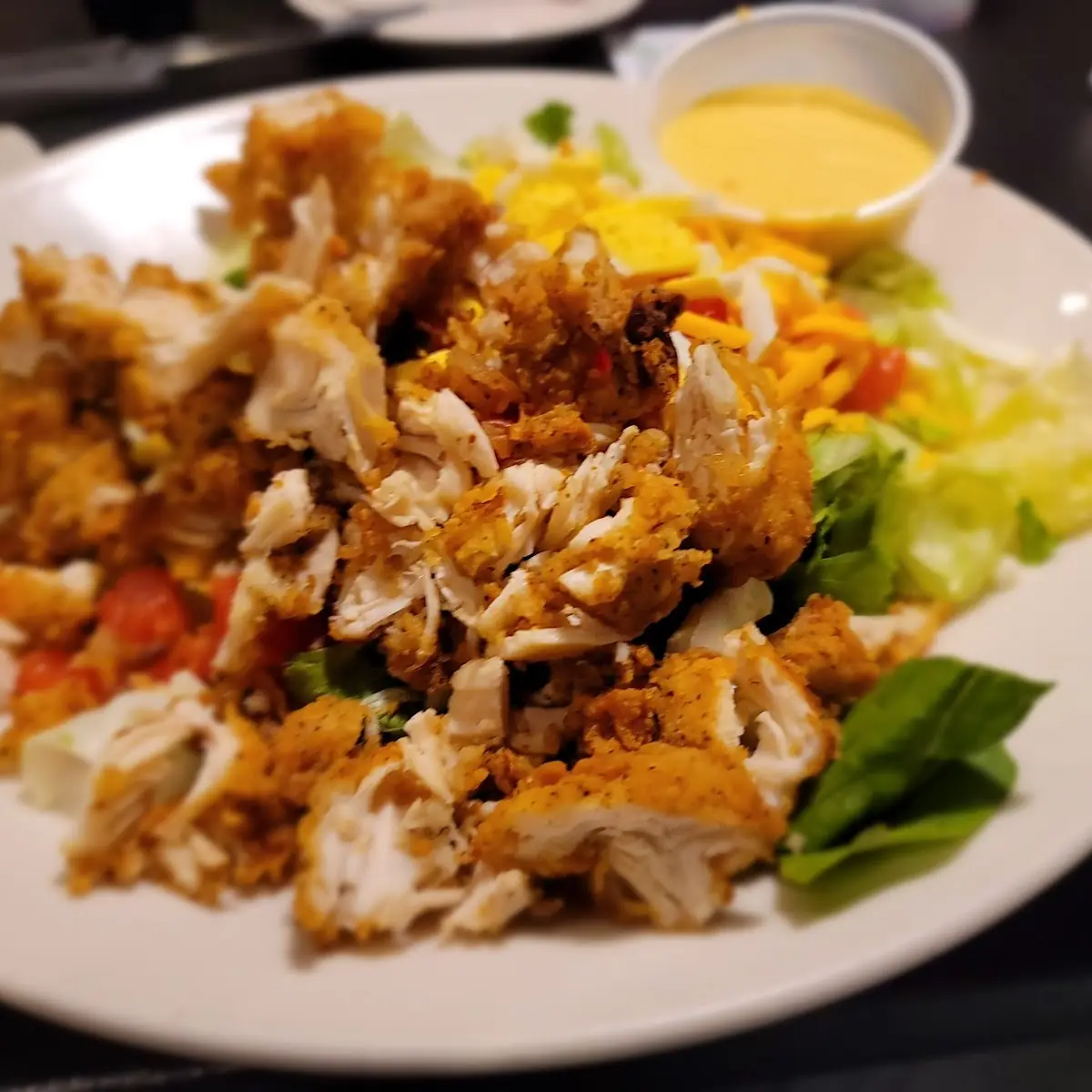 Southern-Fried Chicken Tender Salad