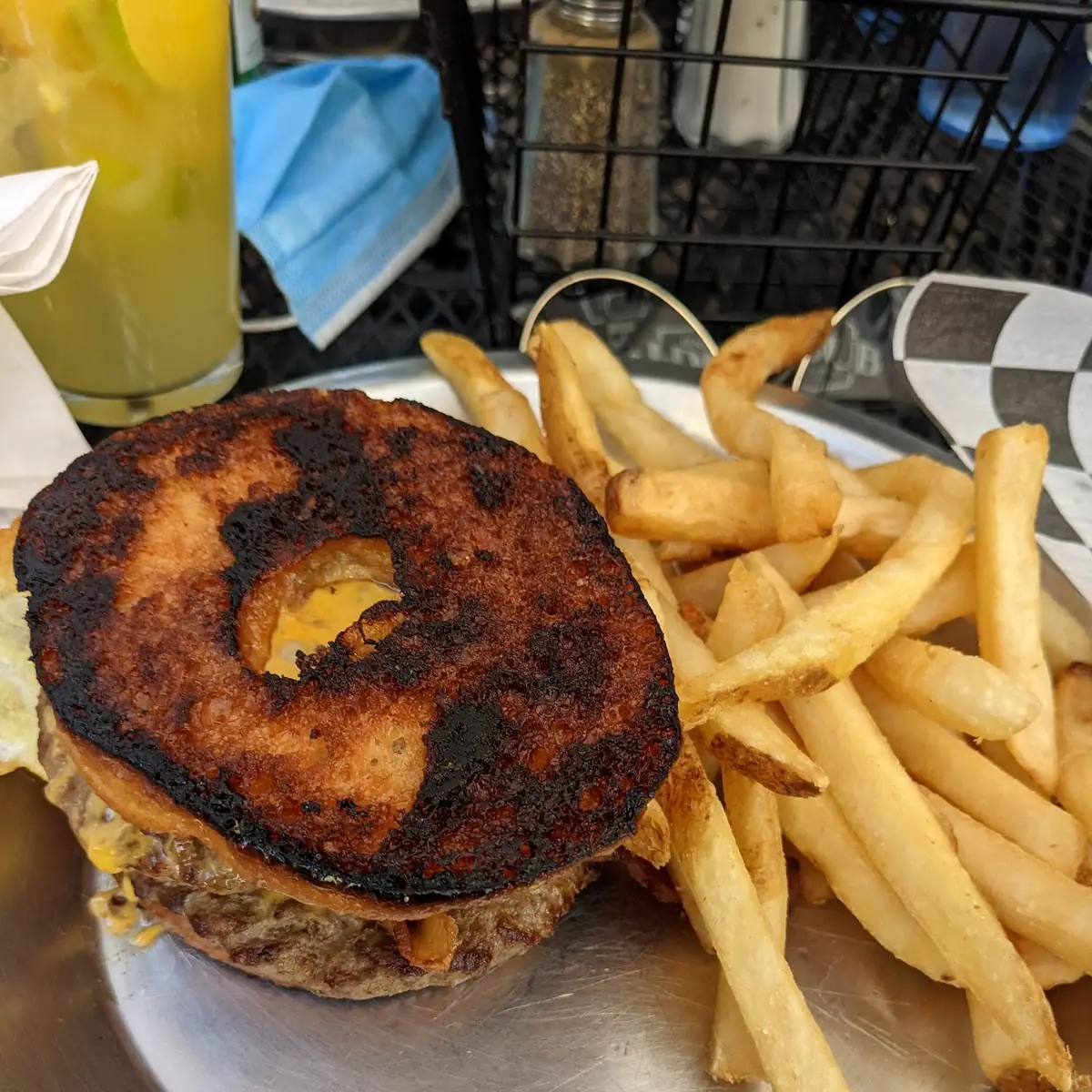 Glazed Doughnut Burger