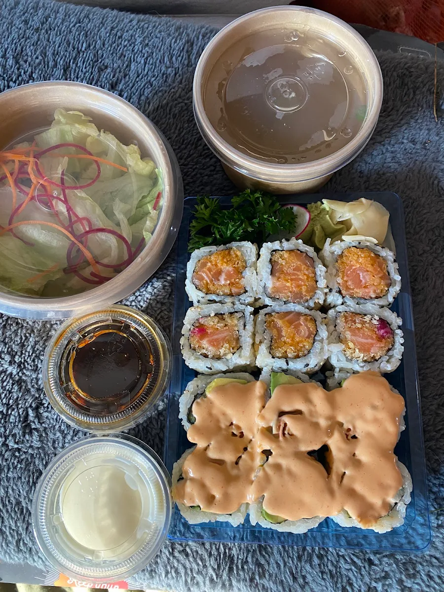 Cured Salmon Sushi