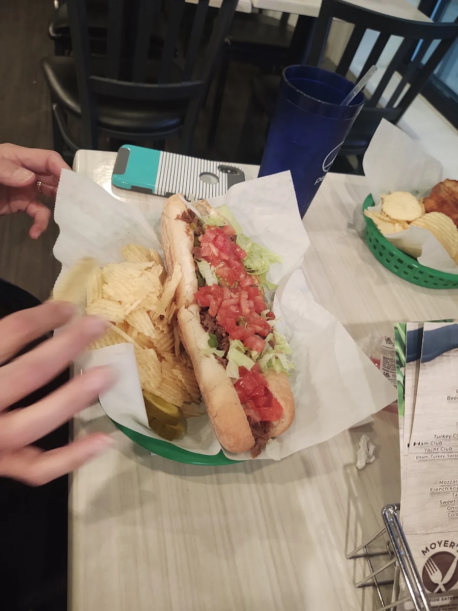 Philly Cheese Steak Sandwich