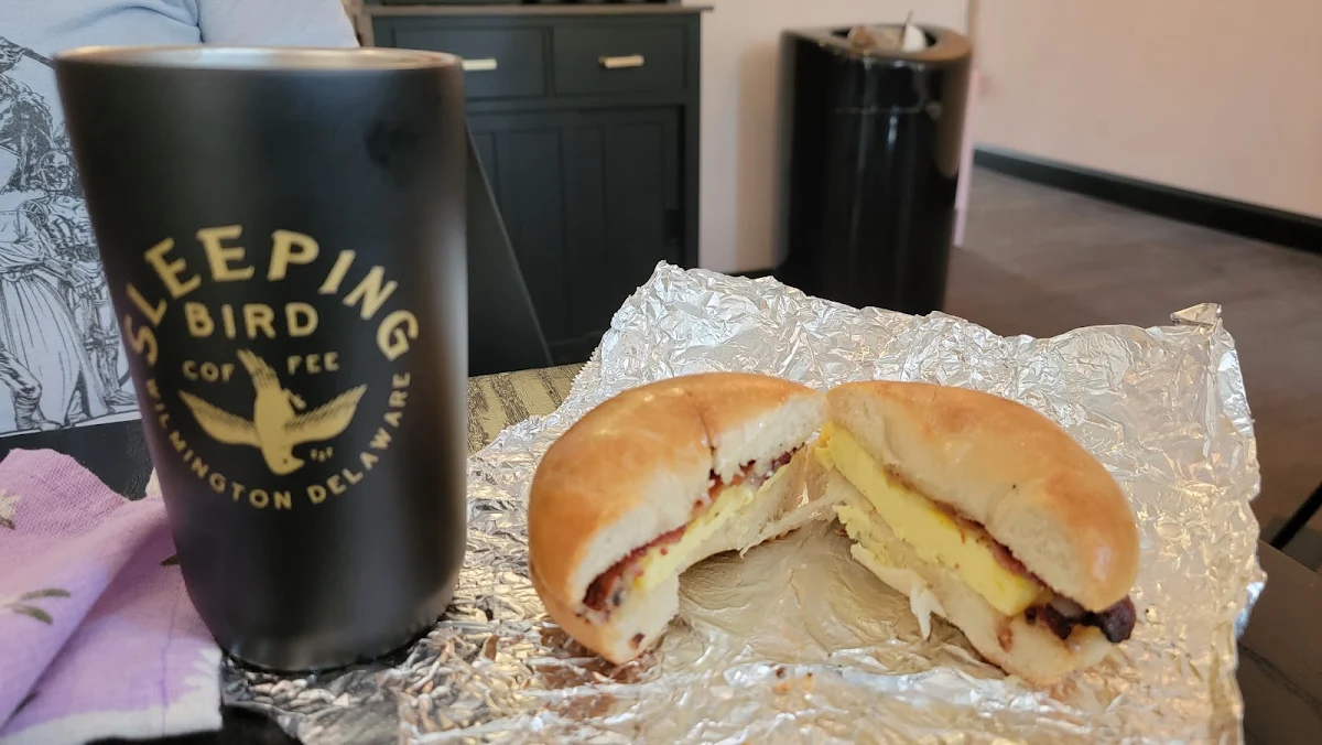 Egg Bacon and Cheese Breakfast Sandwich