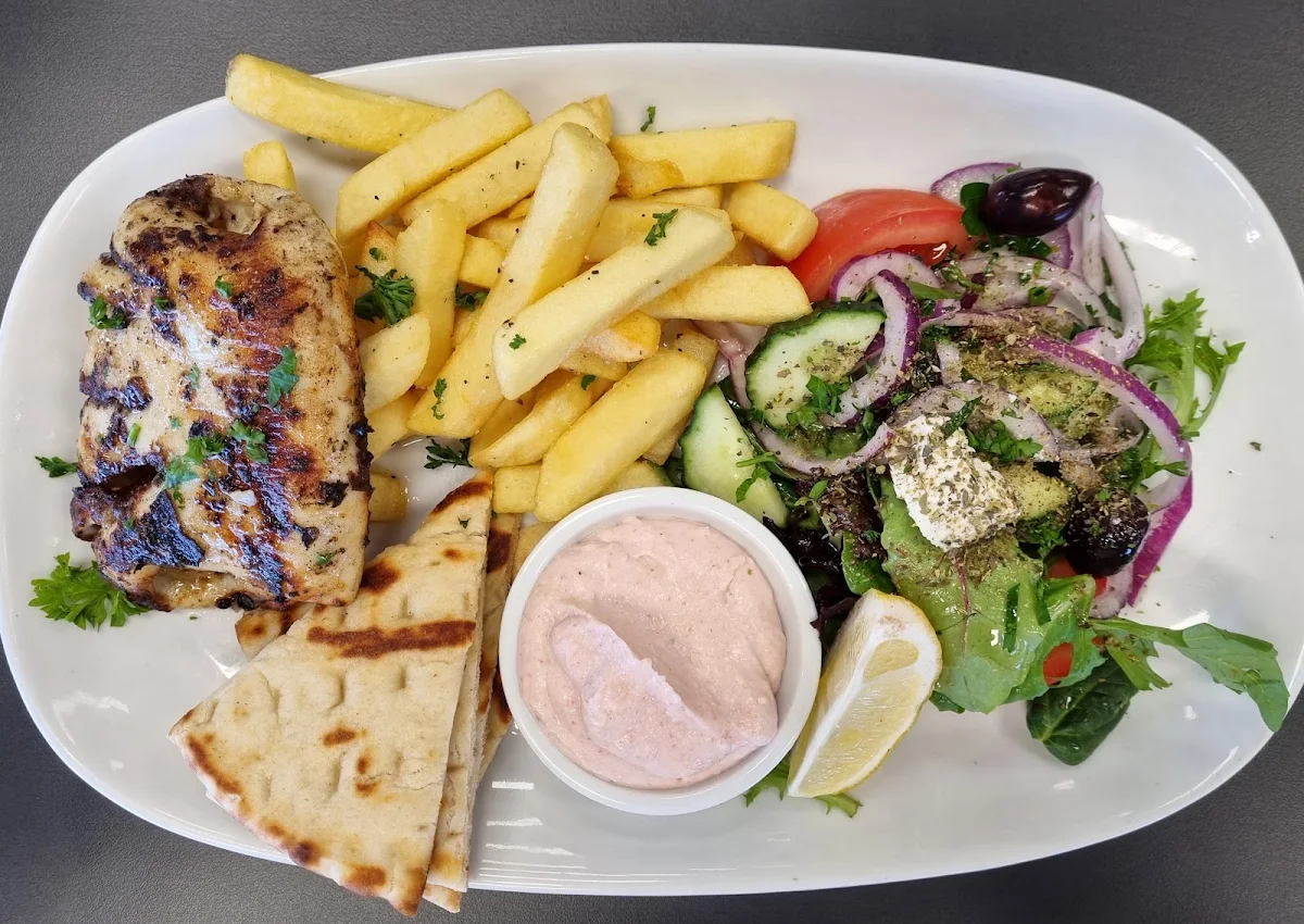 Calamari Open Plate, Souva Bar Greek Restaurant - Drysdale