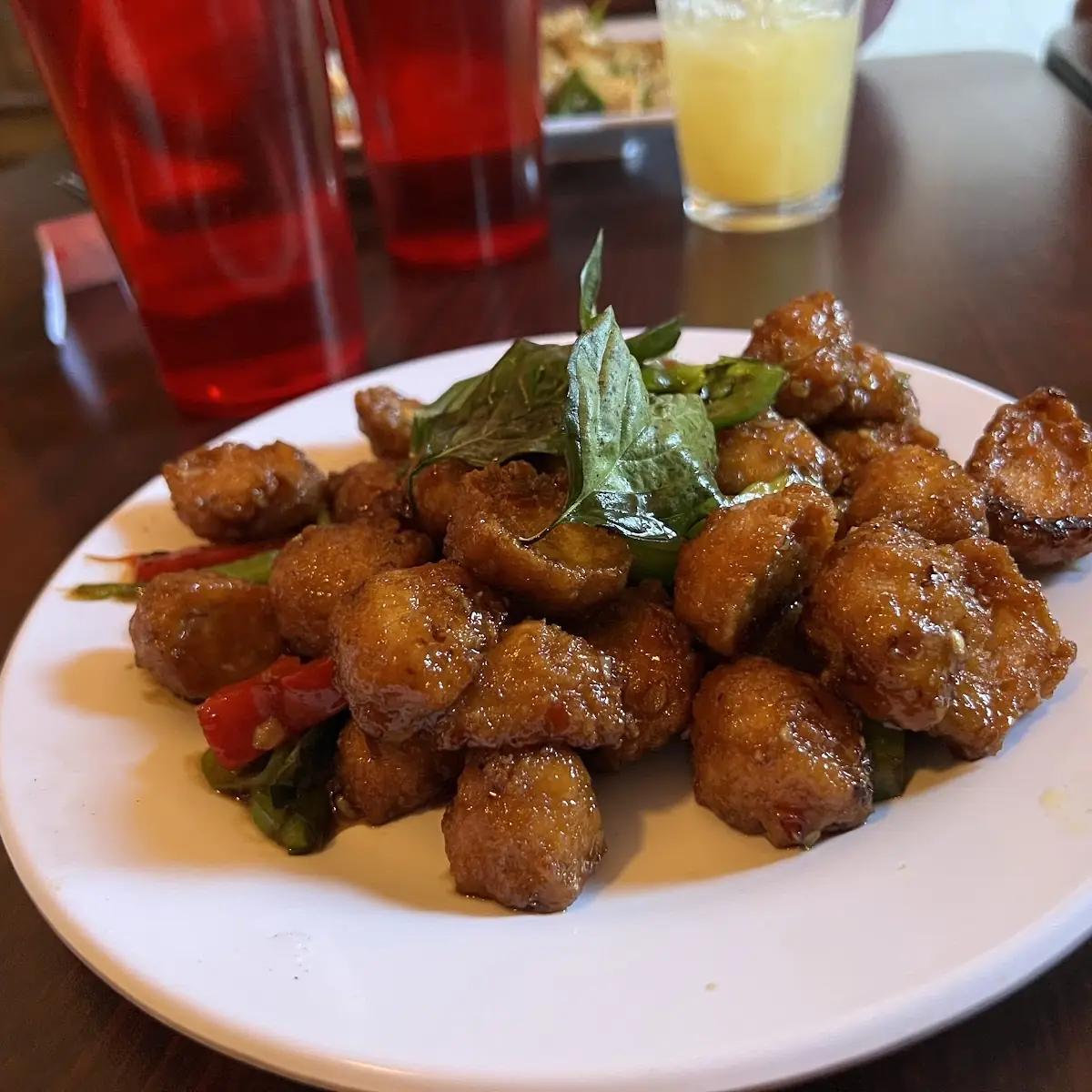 Crispy Basil Chicken