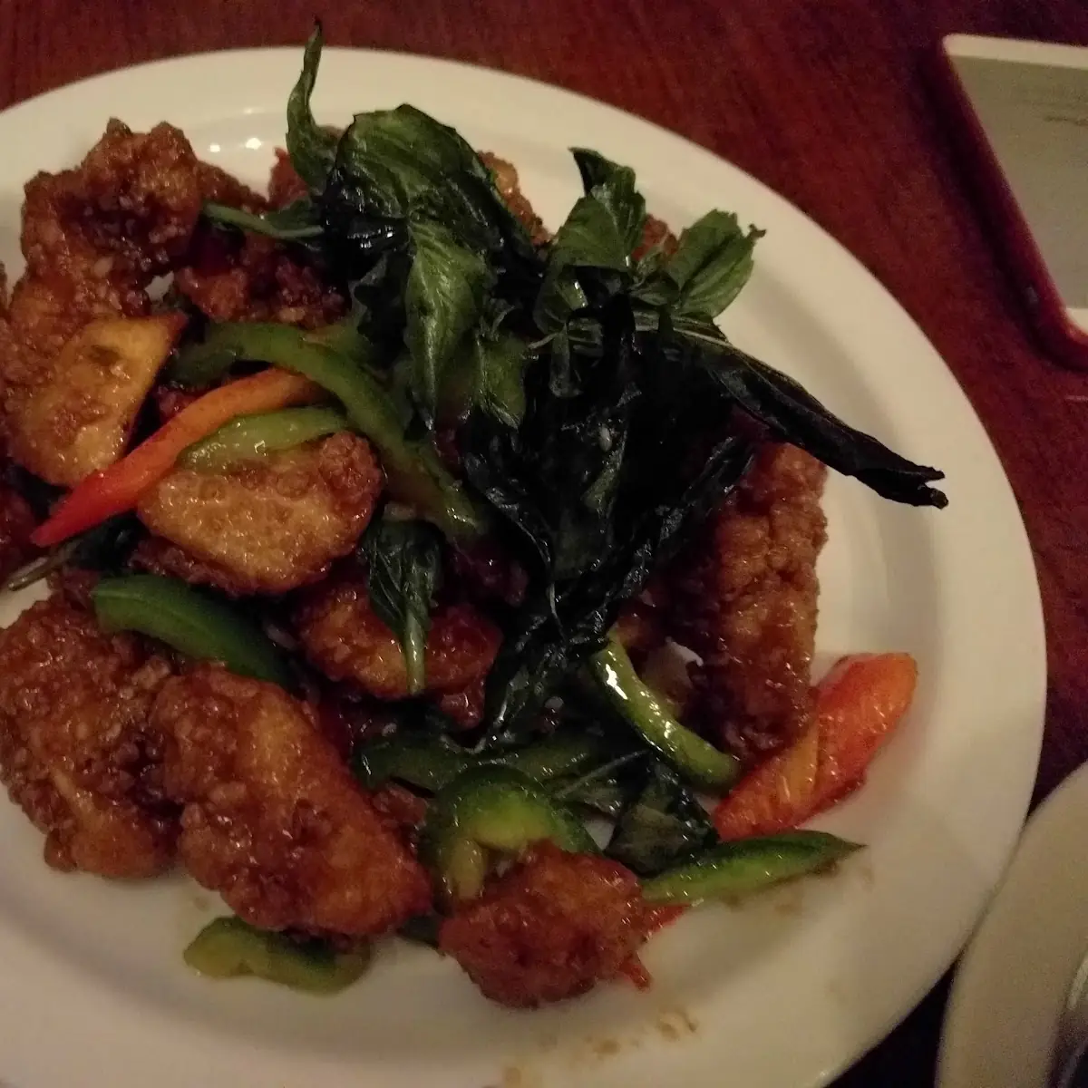 Crispy Chicken Basil