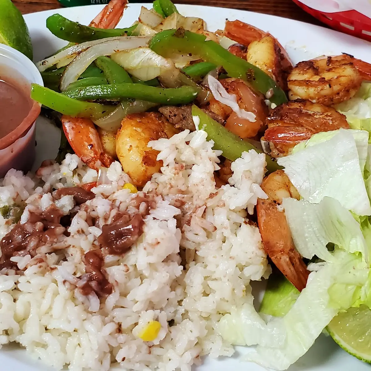 Platillo Tipico Salvadorean Sampler Plate