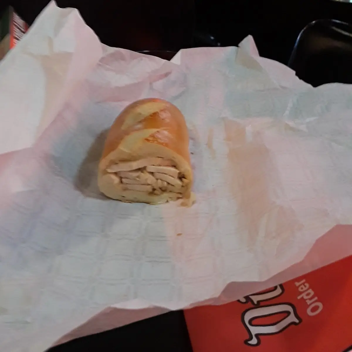 Chicken Sandwich with Cheese