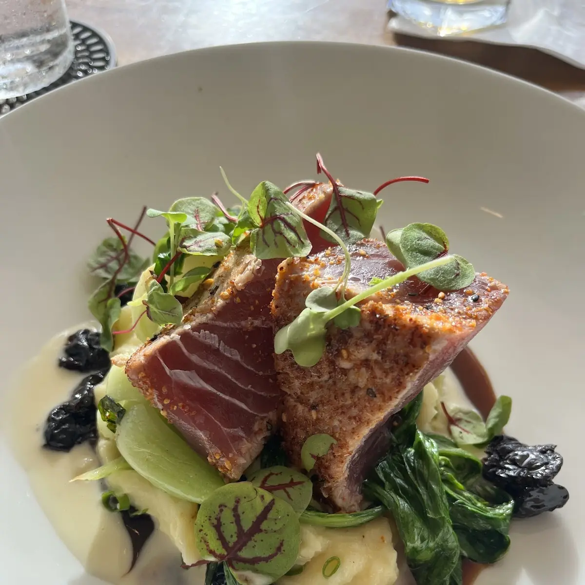 Line Caught Ahi Tuna Melt