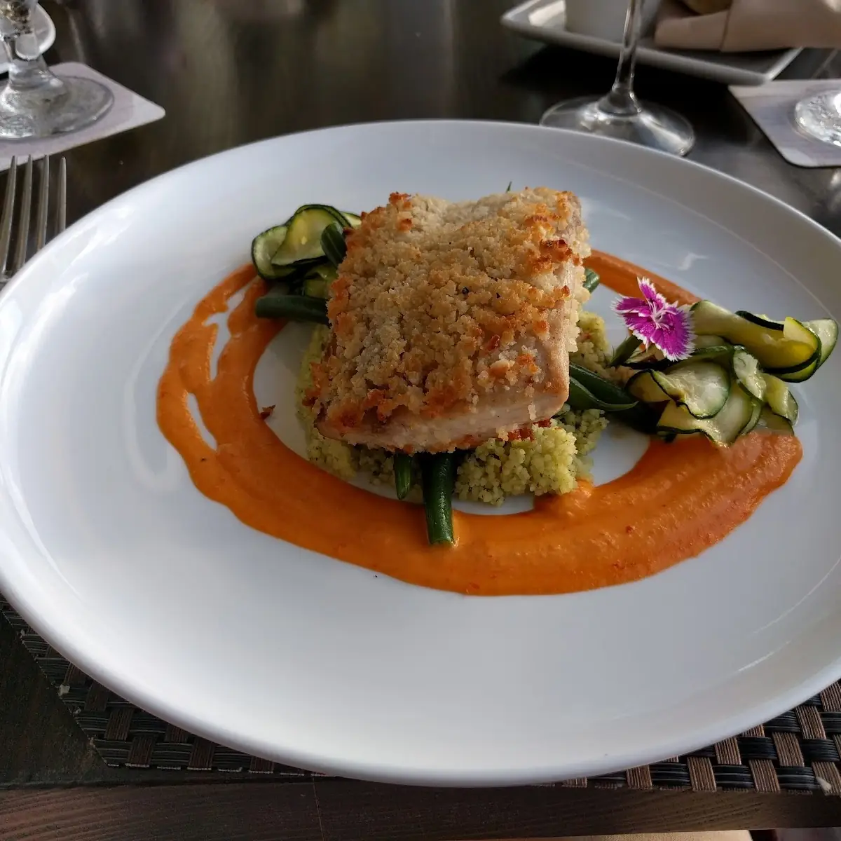 Macadamia Nut Crusted Mahi-Mahi