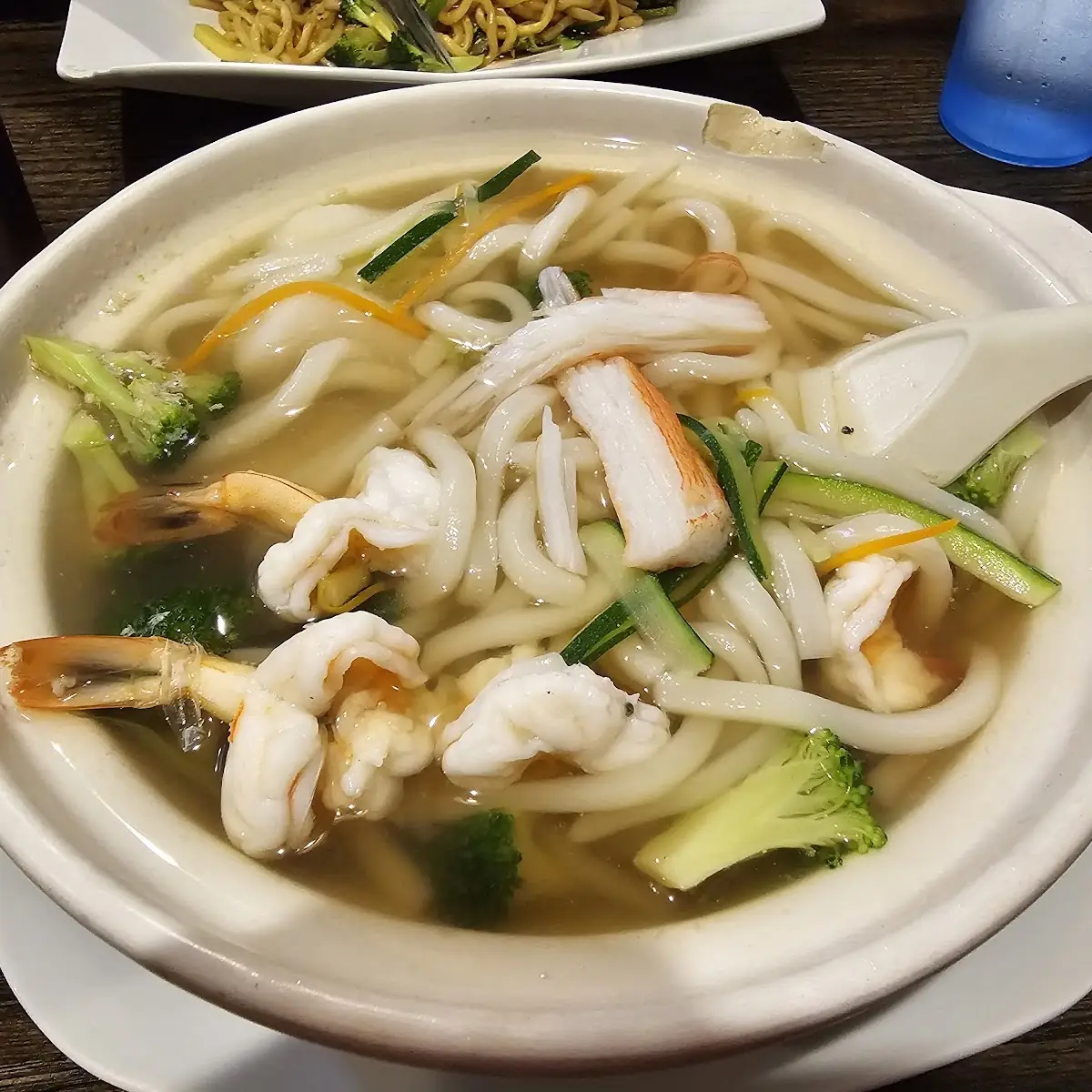 Seafood Udon Soup