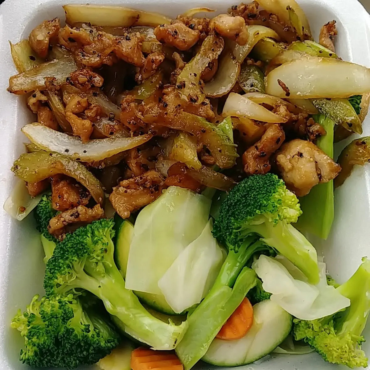 Double Black Pepper Chicken