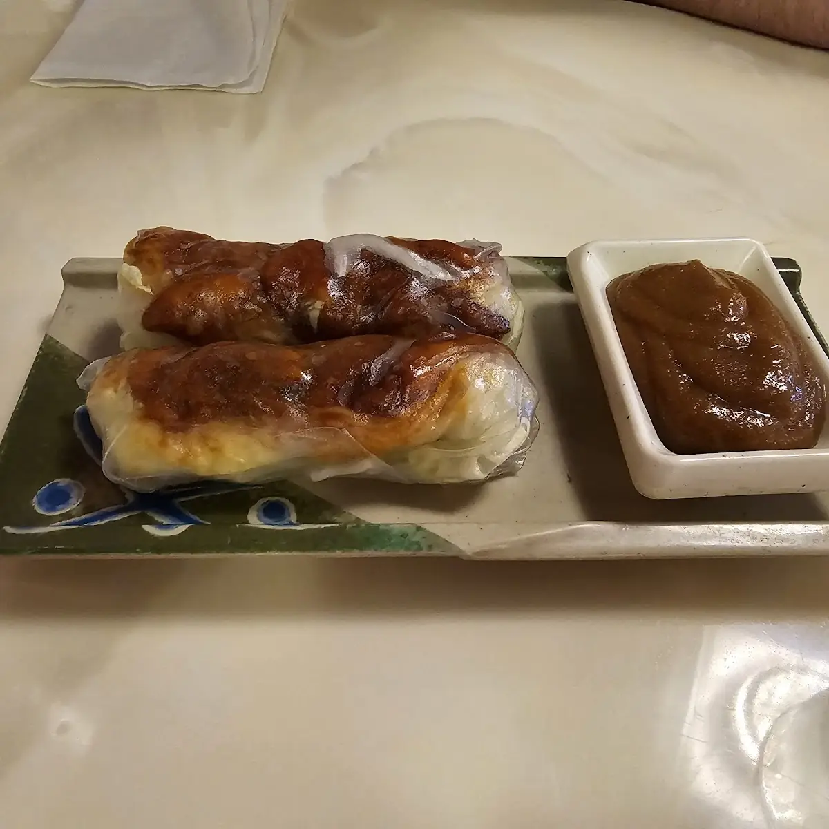 BBQ Pork Spring Rolls