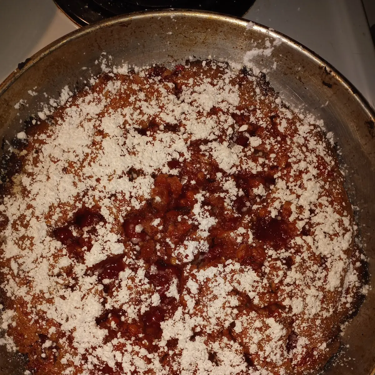 Home Made Cherry Cobbler