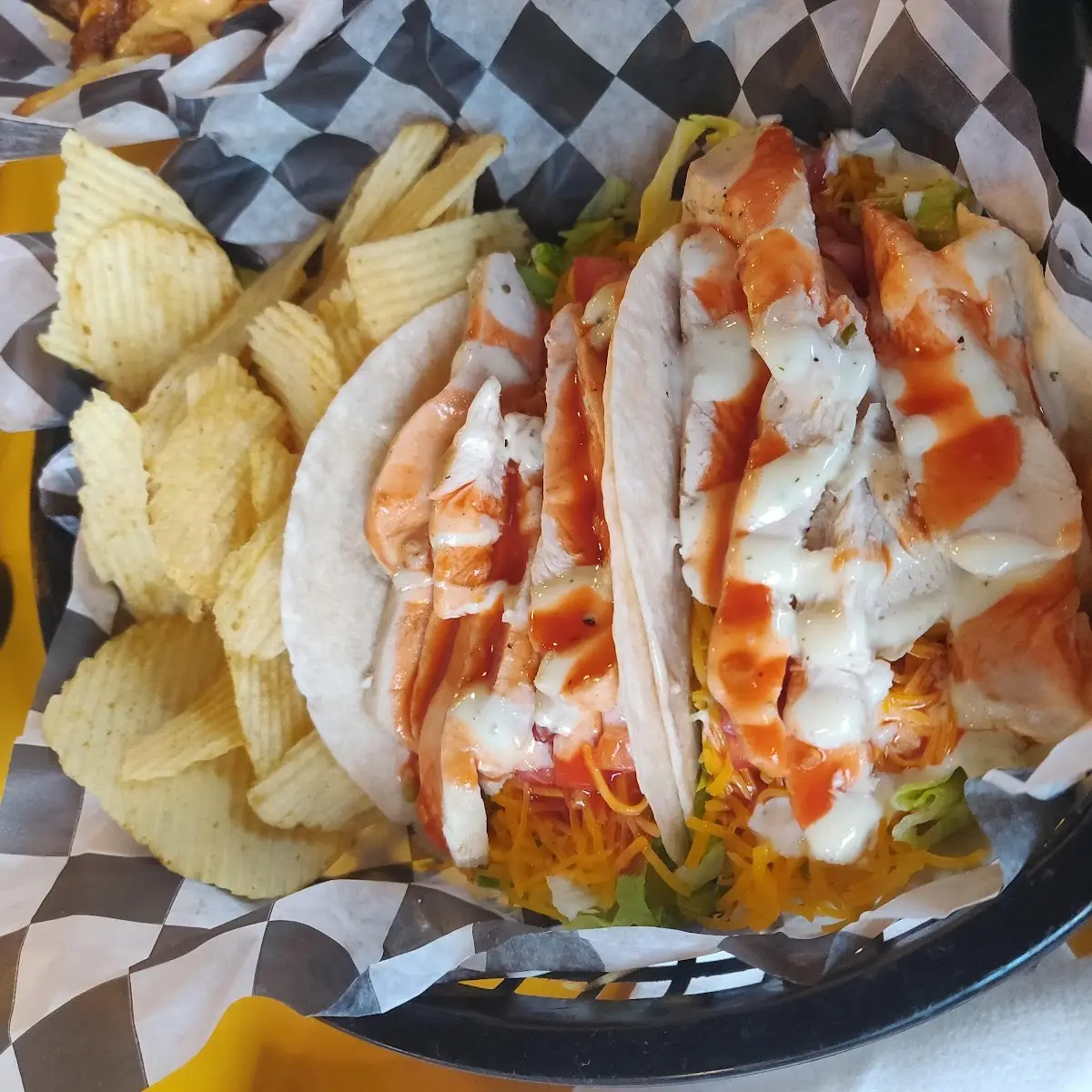 Buffalo Chicken Tacos