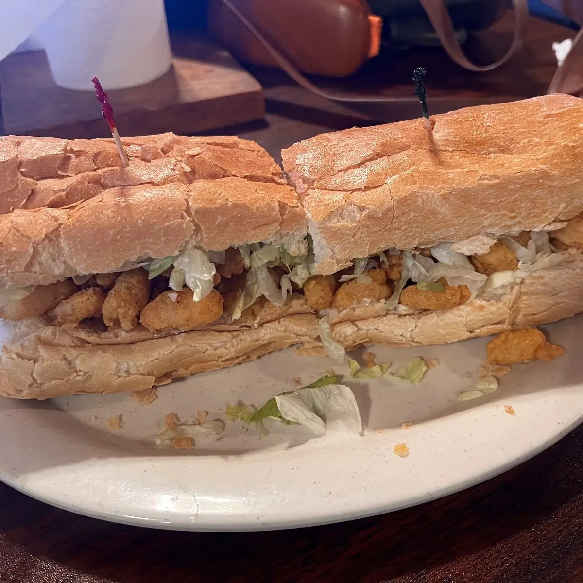 Fried Shrimp Poboy