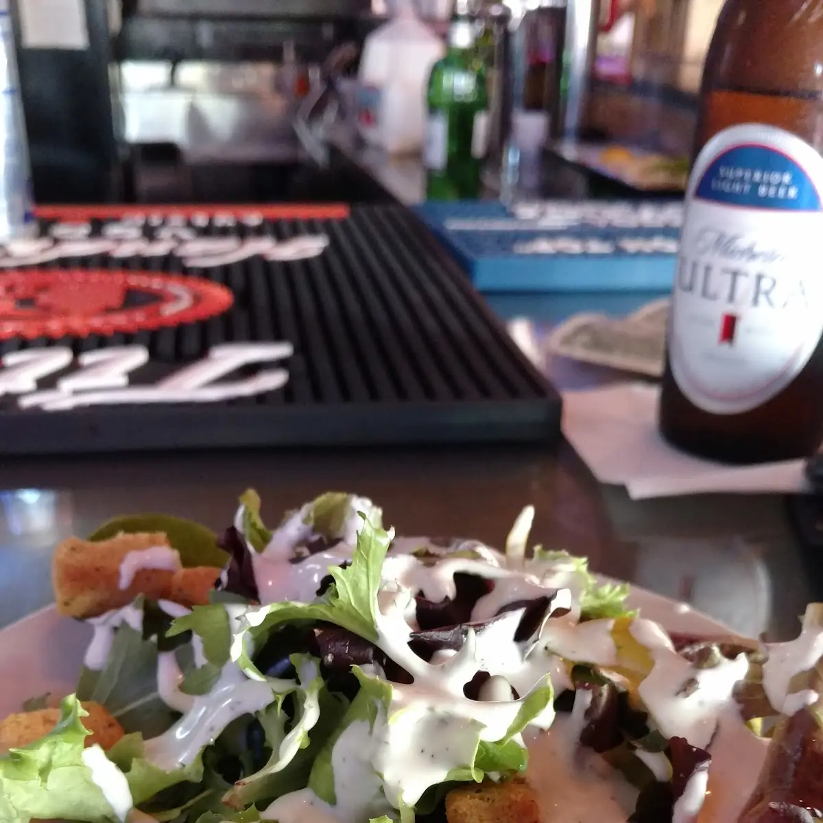 Side Salad with Ranch Dressing