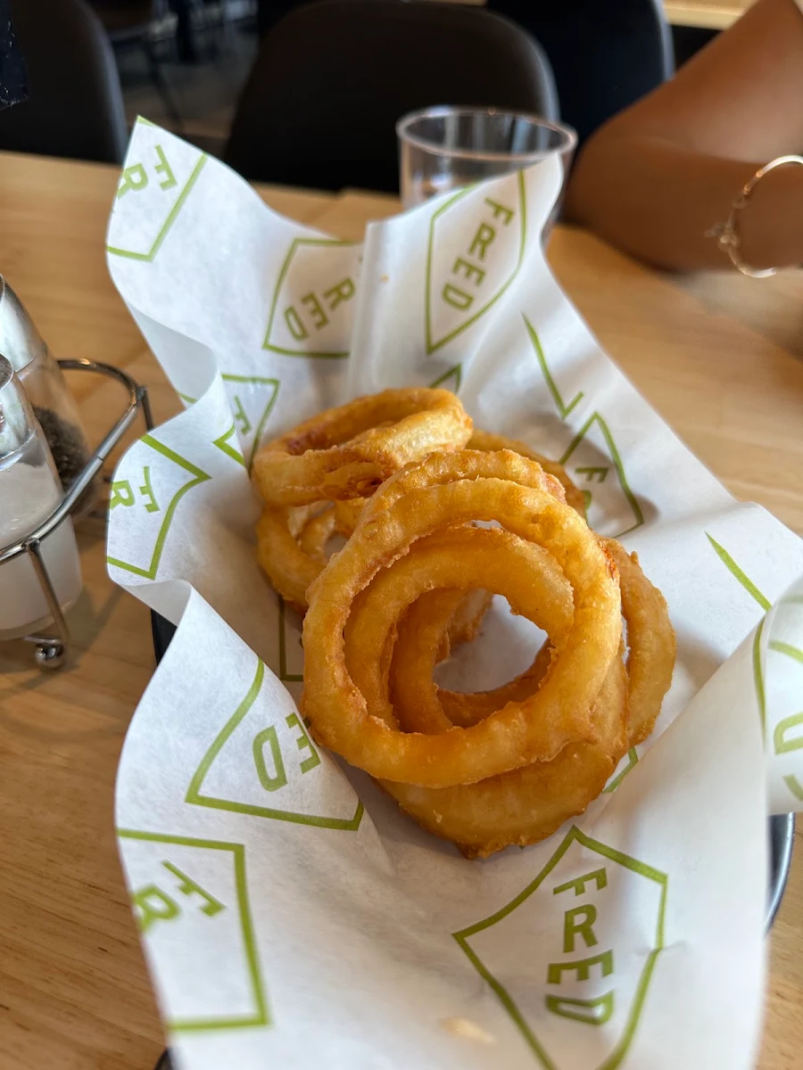 Onion Rings, Hanson Pizza Bar