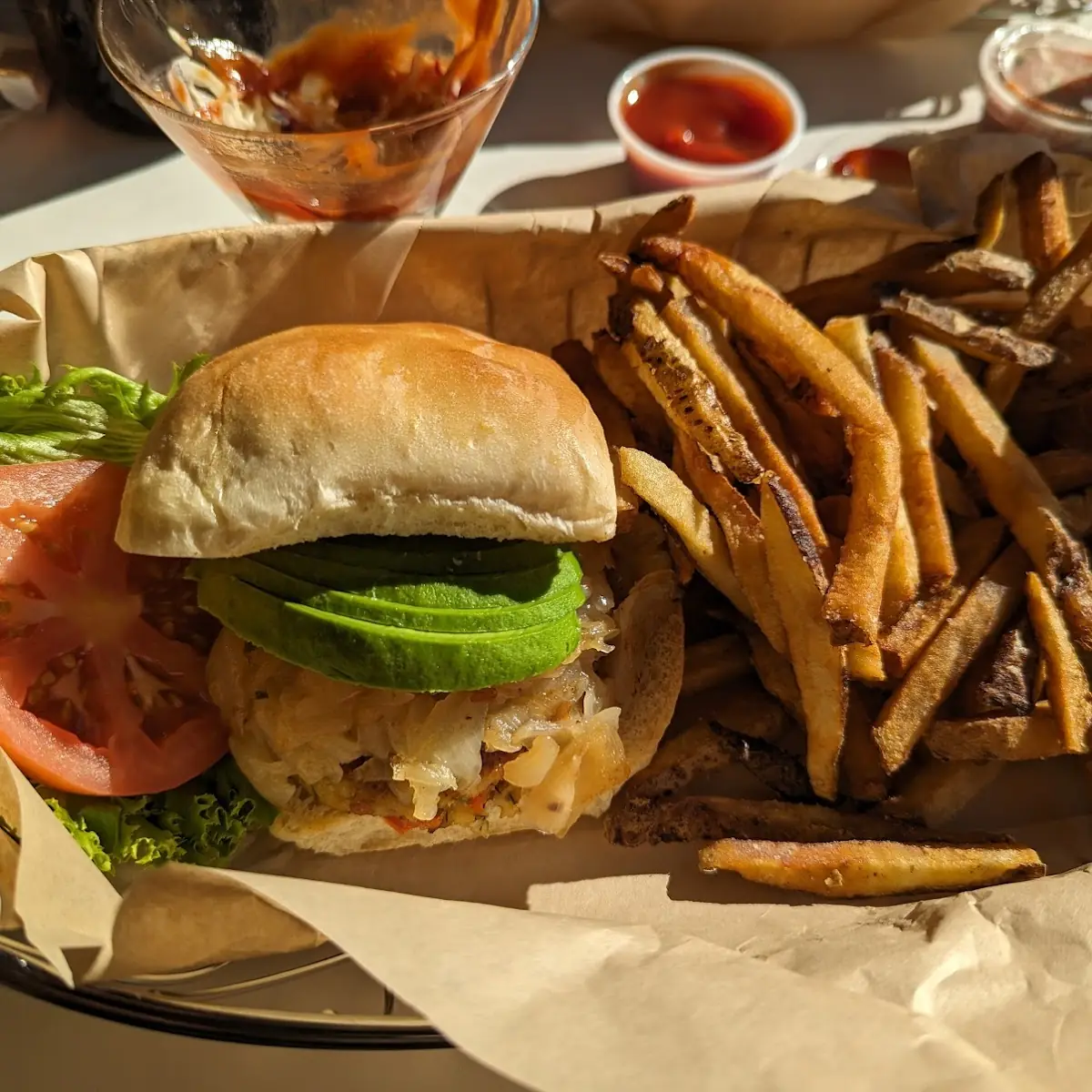 Crab Cake Sandwich