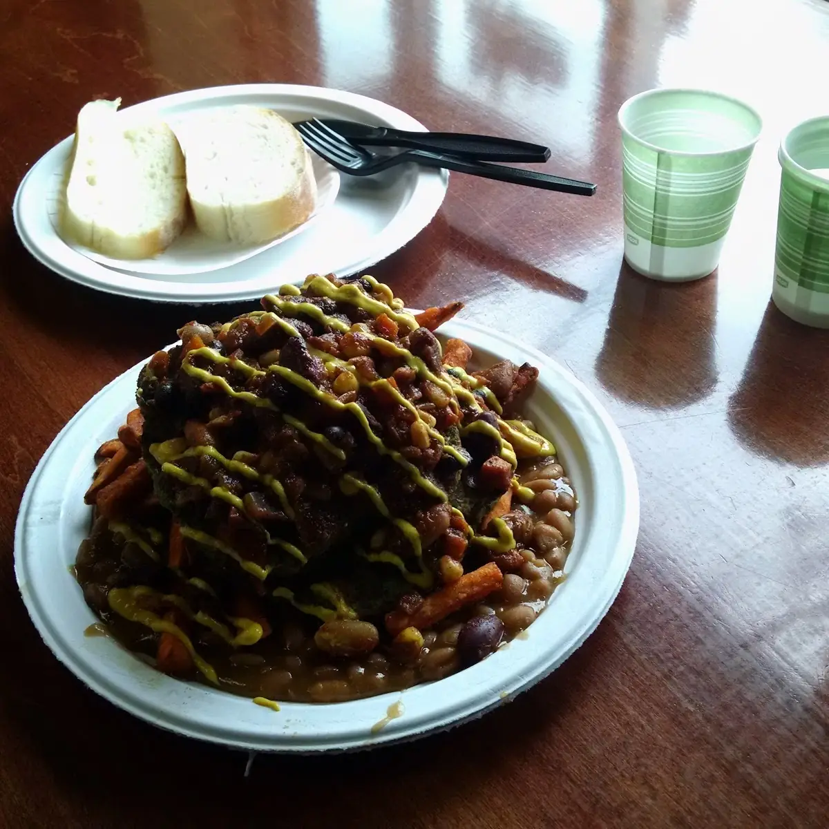 Veggie Burger Plate