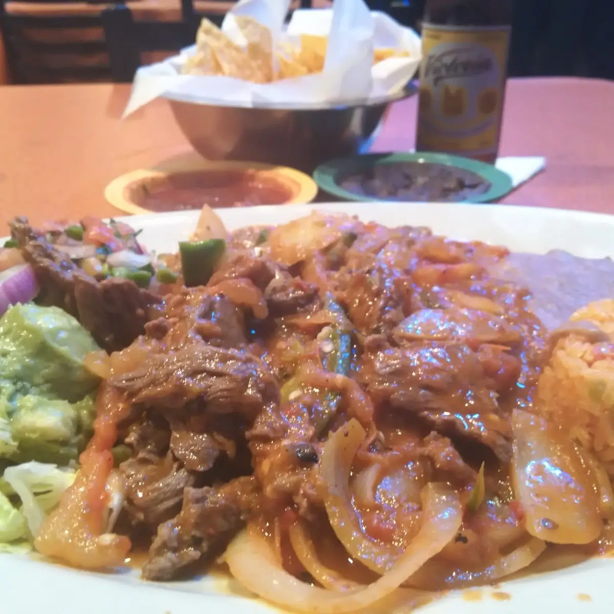 Bistec a La Mexicana