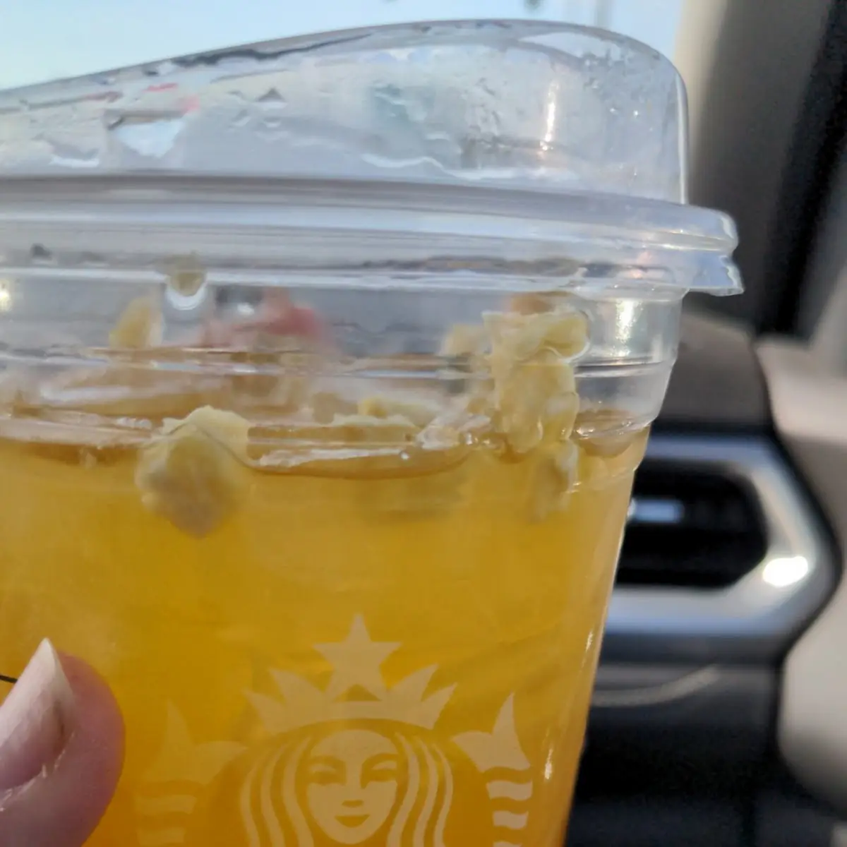 Pineapple Passionfruit Starbucks Refreshers Beverage