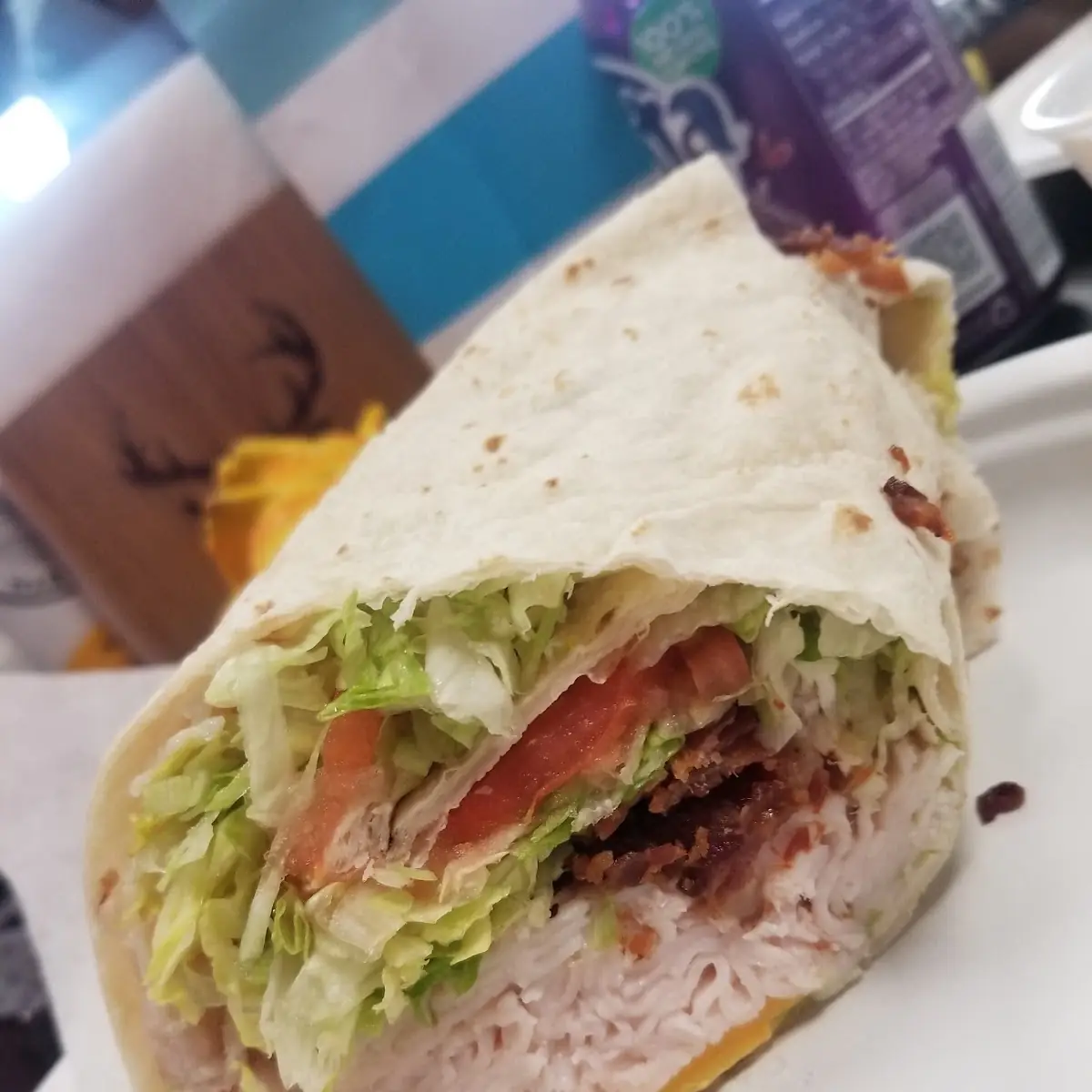 Turkey Bacon Avocado Wrap