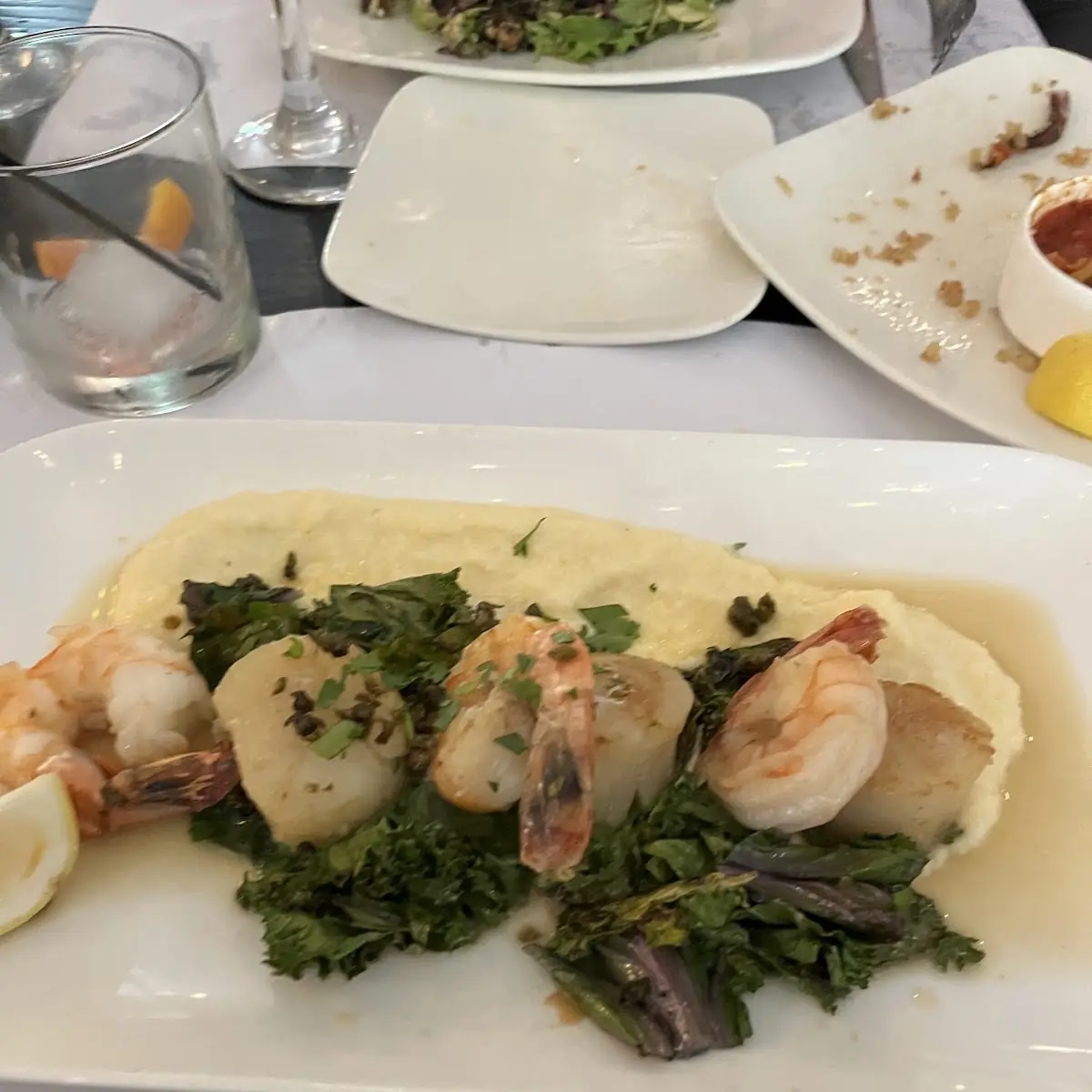 Shrimp & Scallops Scampi