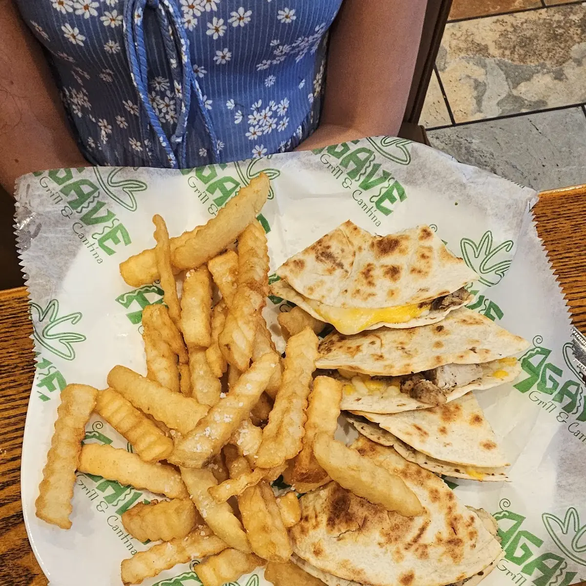 Kids Chicken Quesadilla