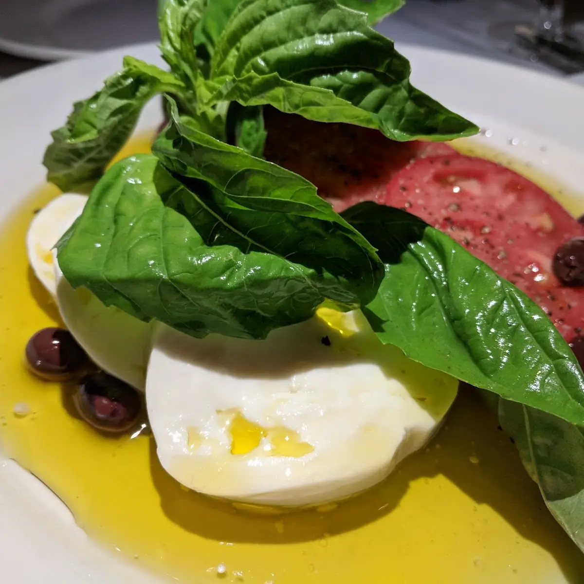 Homemade Mozzarella Tomato & Basil