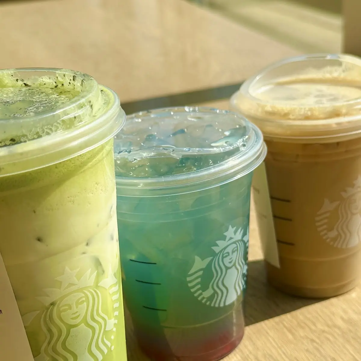 Iced Nondairy Salted Caramel Cookie Matcha
