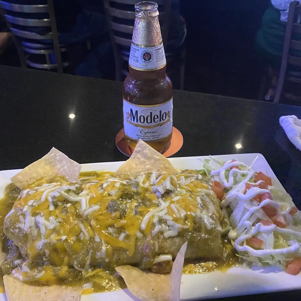 Chili Verde Burrito