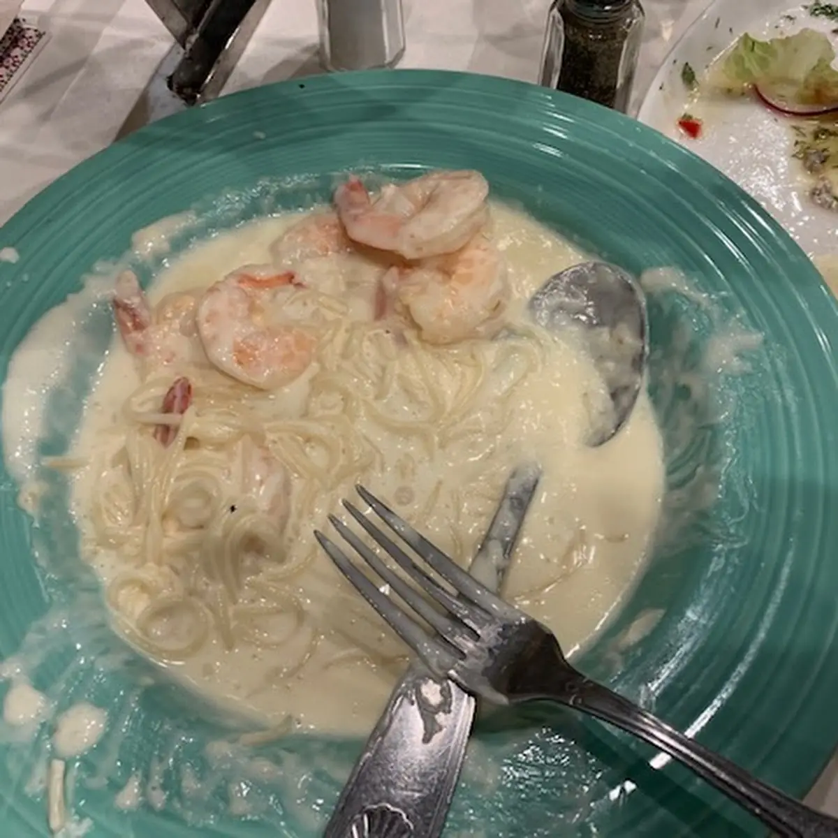 Shrimp Alfredo