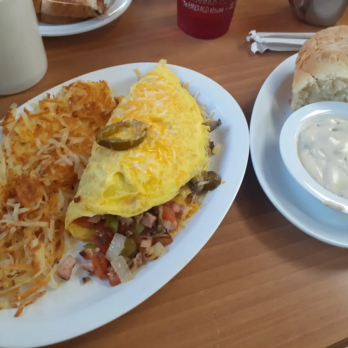 Cheddar Cheese Omelet