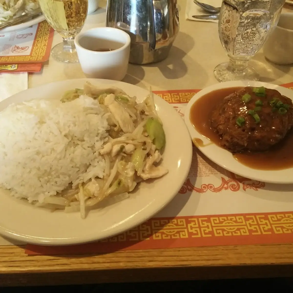 Chicken Chop Suy & Egg Fuyoung