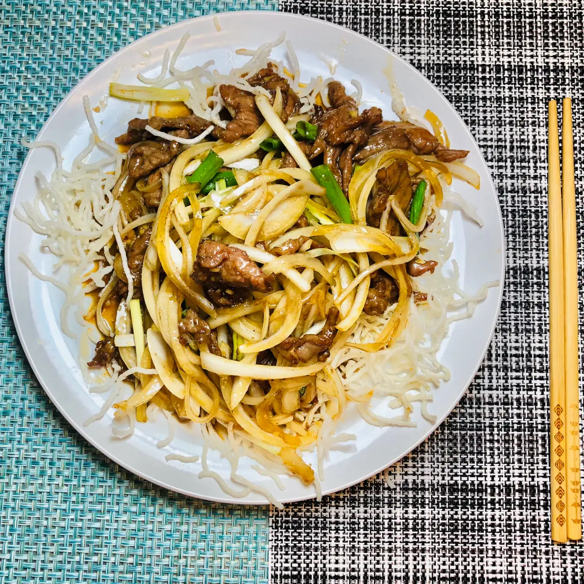 Garlic Chicken or Beef