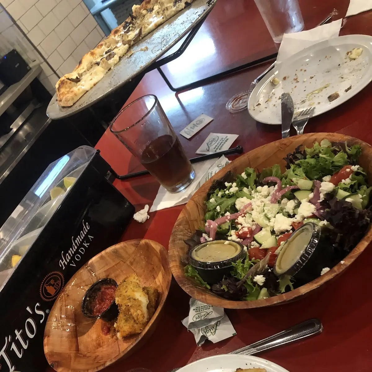 Mozzarella Stick and Salad