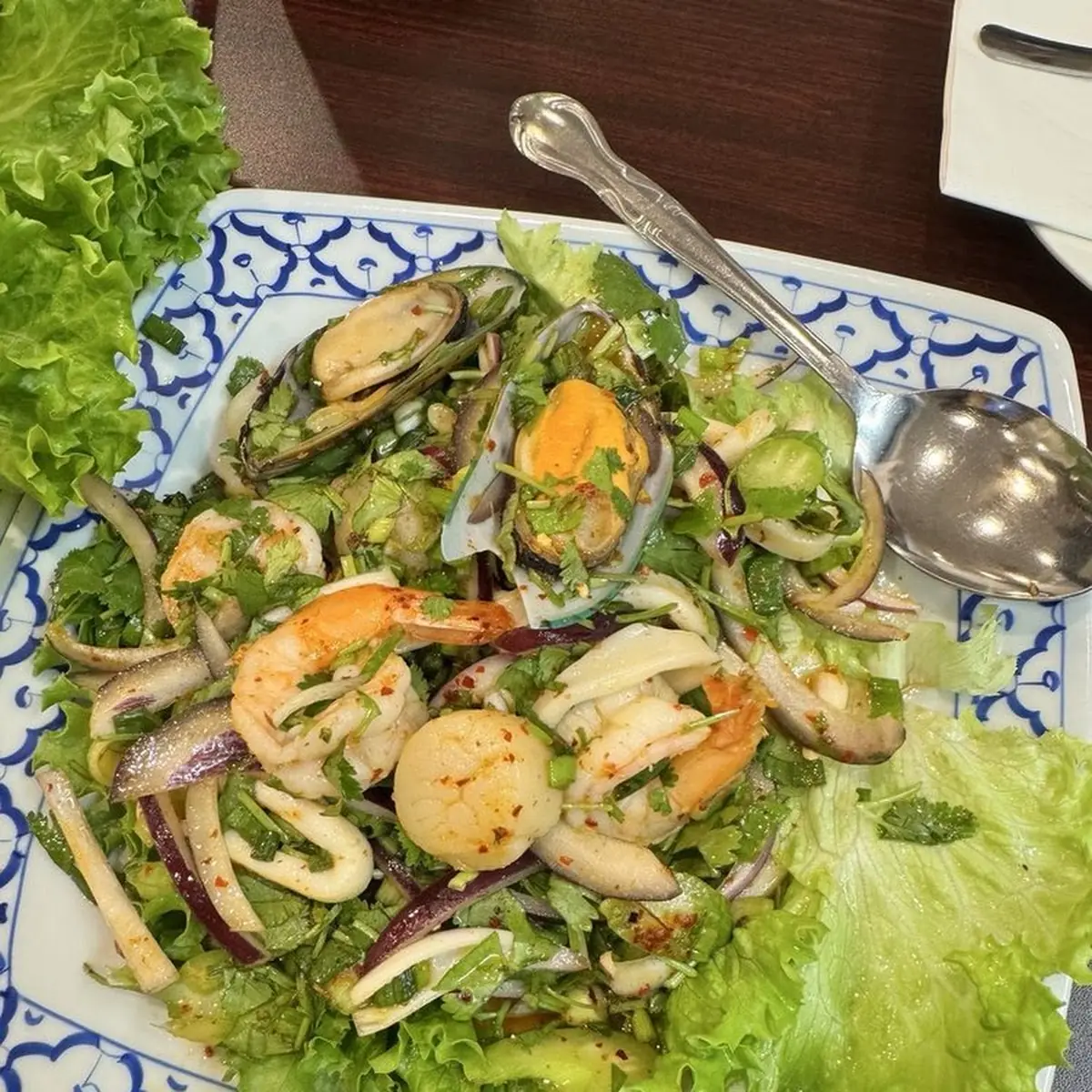 - Yum Seafood Salad