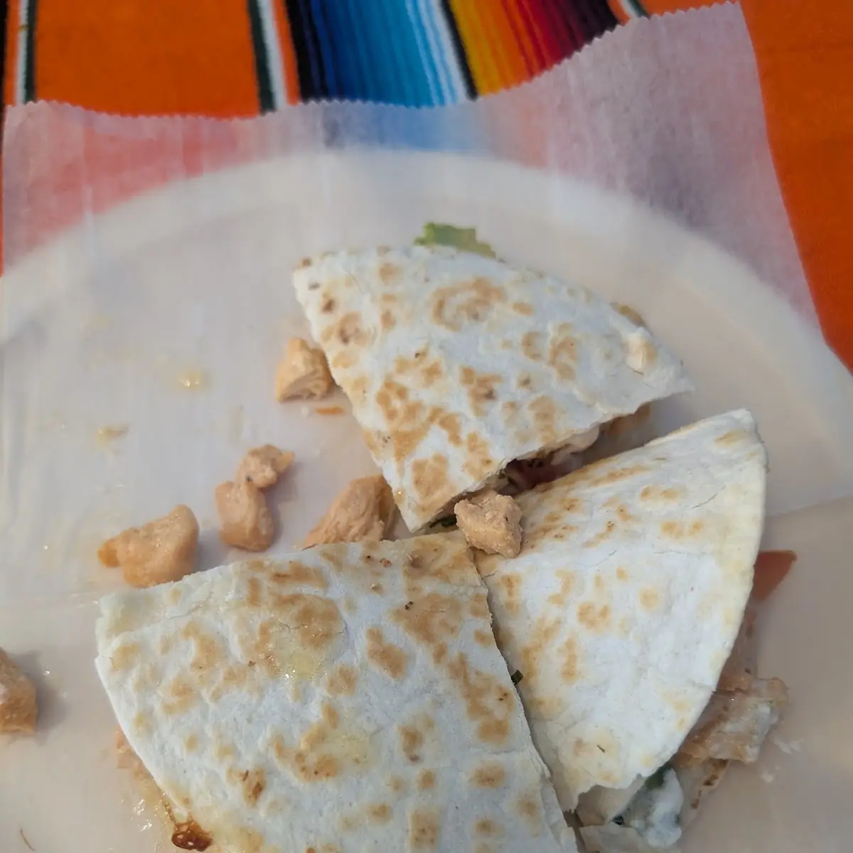 Large Shrimp Quesadilla