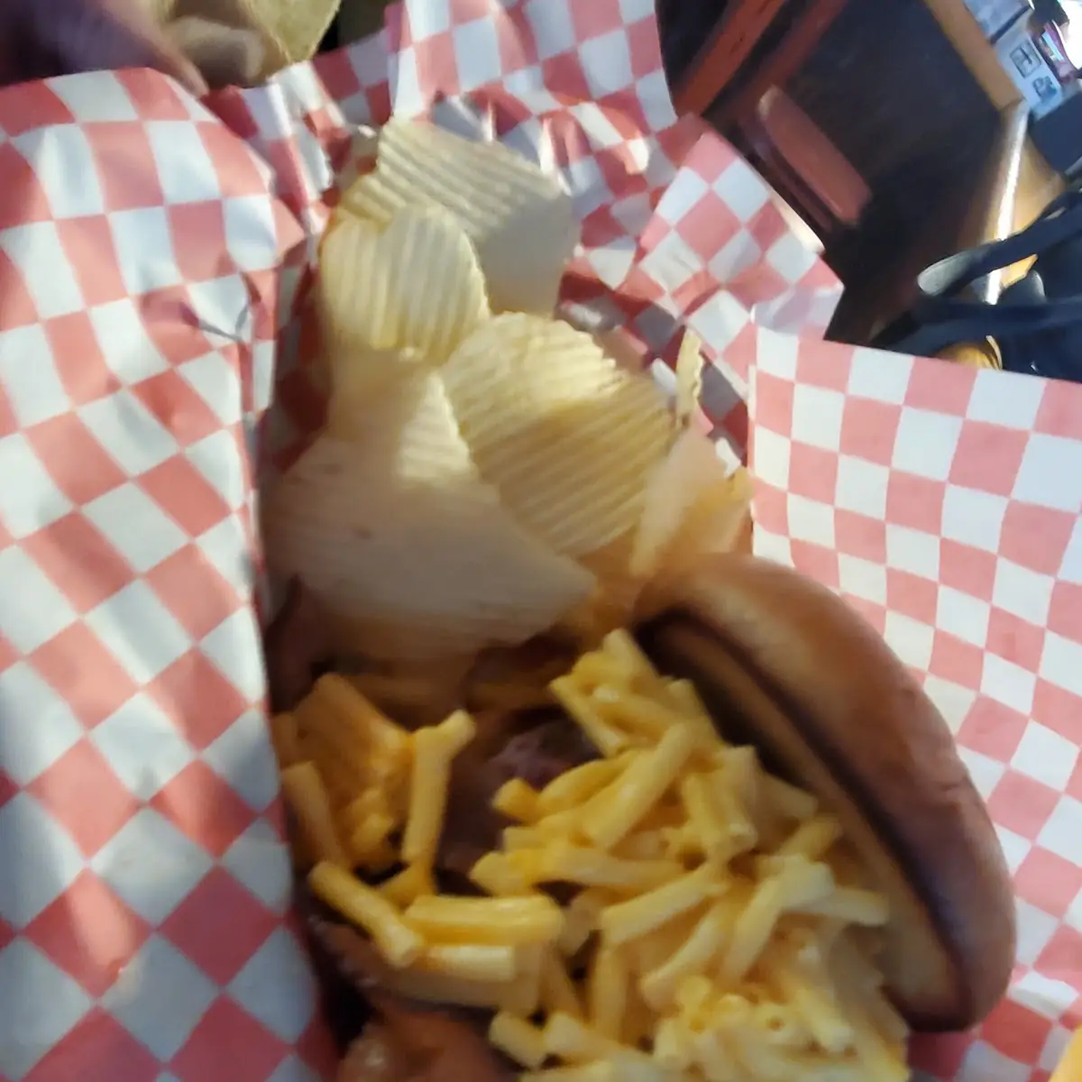 Mac and Cheese Burger