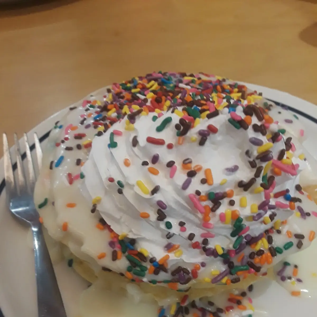 Jr Cupcake Pancake Combo