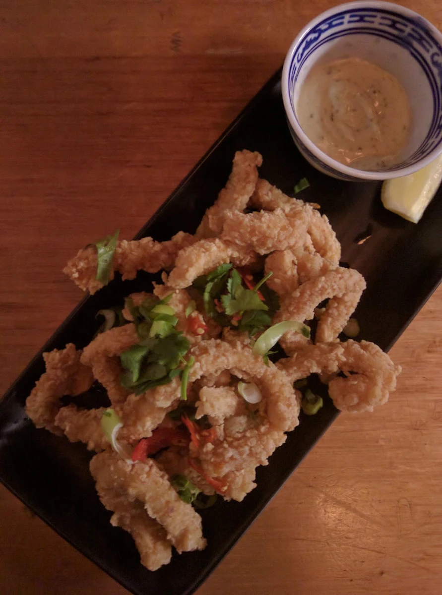 Crispy Chilli Squid, MISSCHU South Yarra