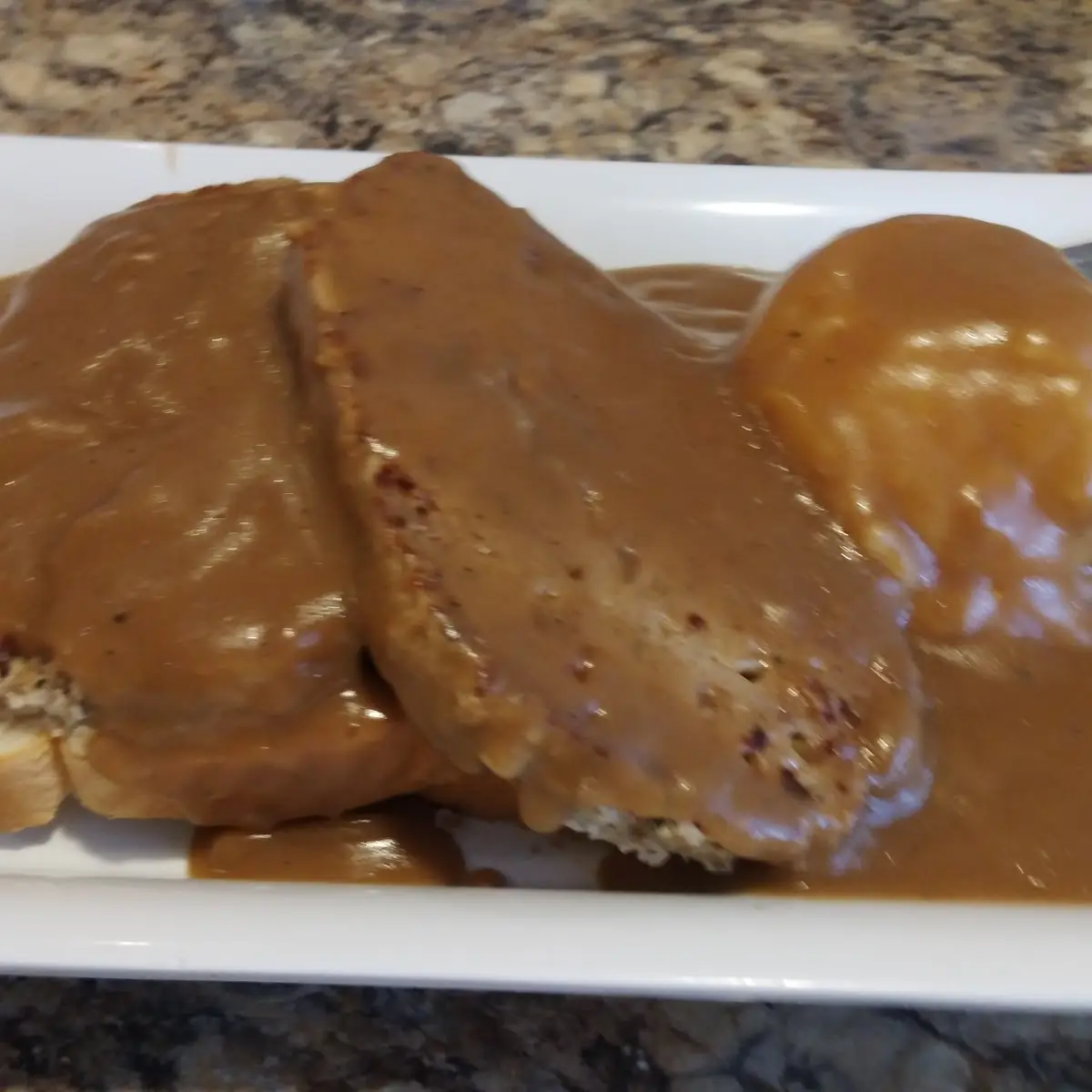 Open Face Meatloaf