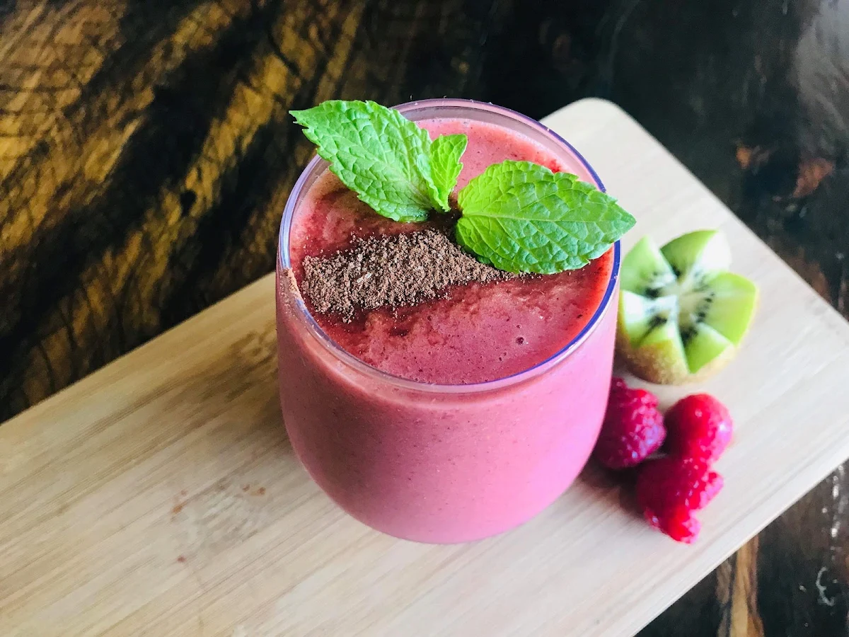 Matcha Beetroot Turmeric, That Yellow Door Cafe & Bar