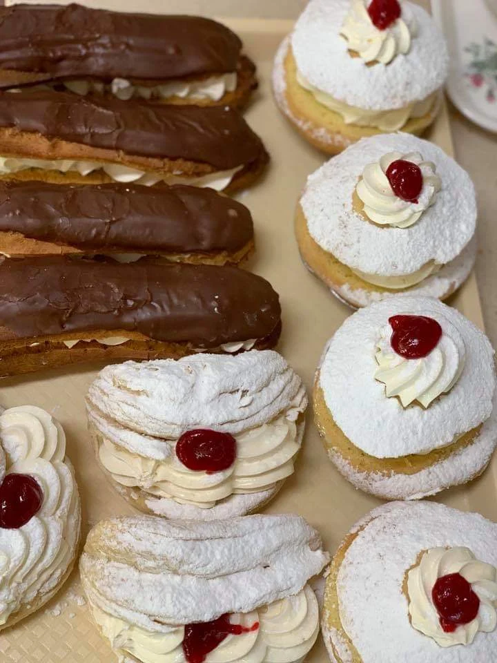 Chocolate Eclair Apple Turnover Cream Apple Pie, Buddy Bakery
