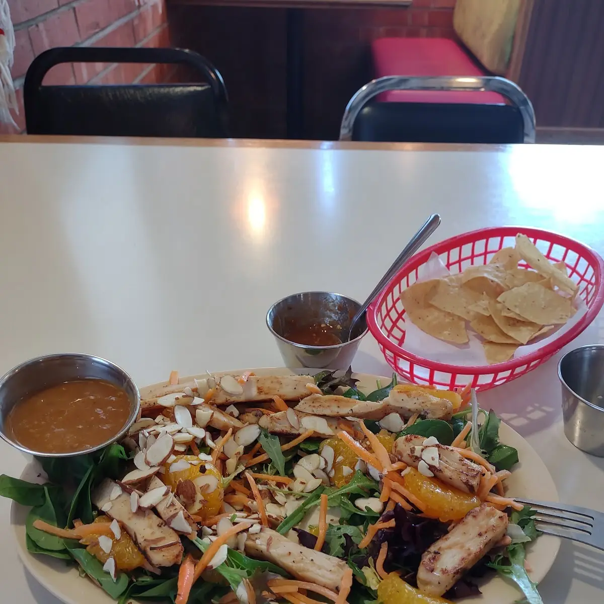 Mandarin Salad with Chicken