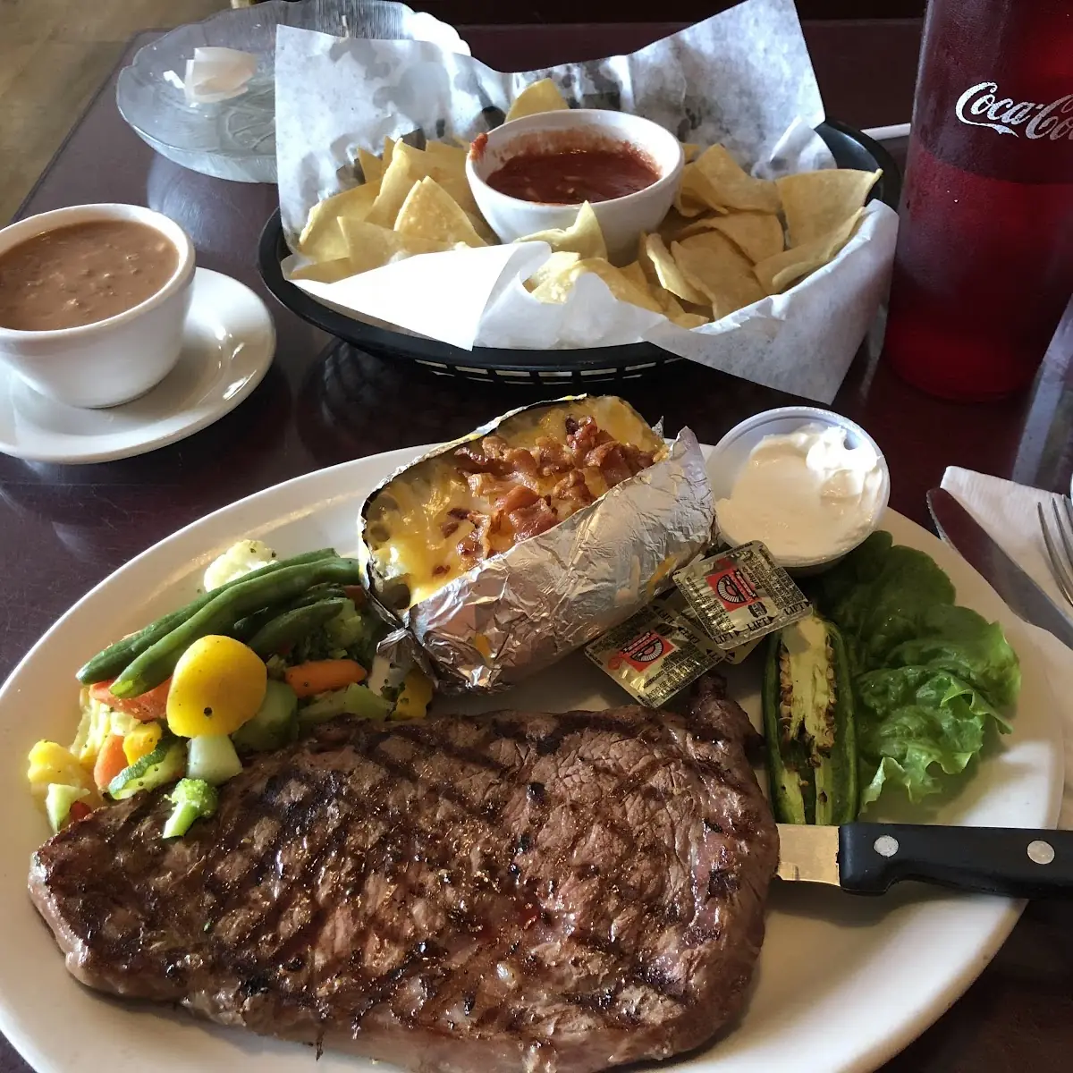 Sirloin Steak & Two Eggs