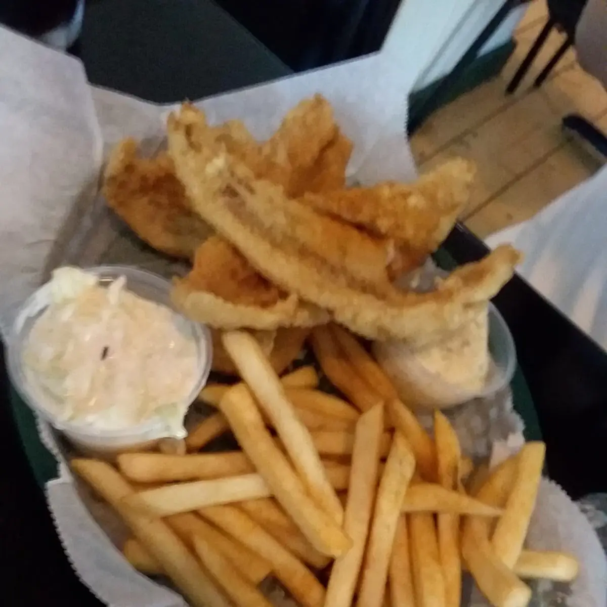 All You Can Eat Fish and Chips Dinner