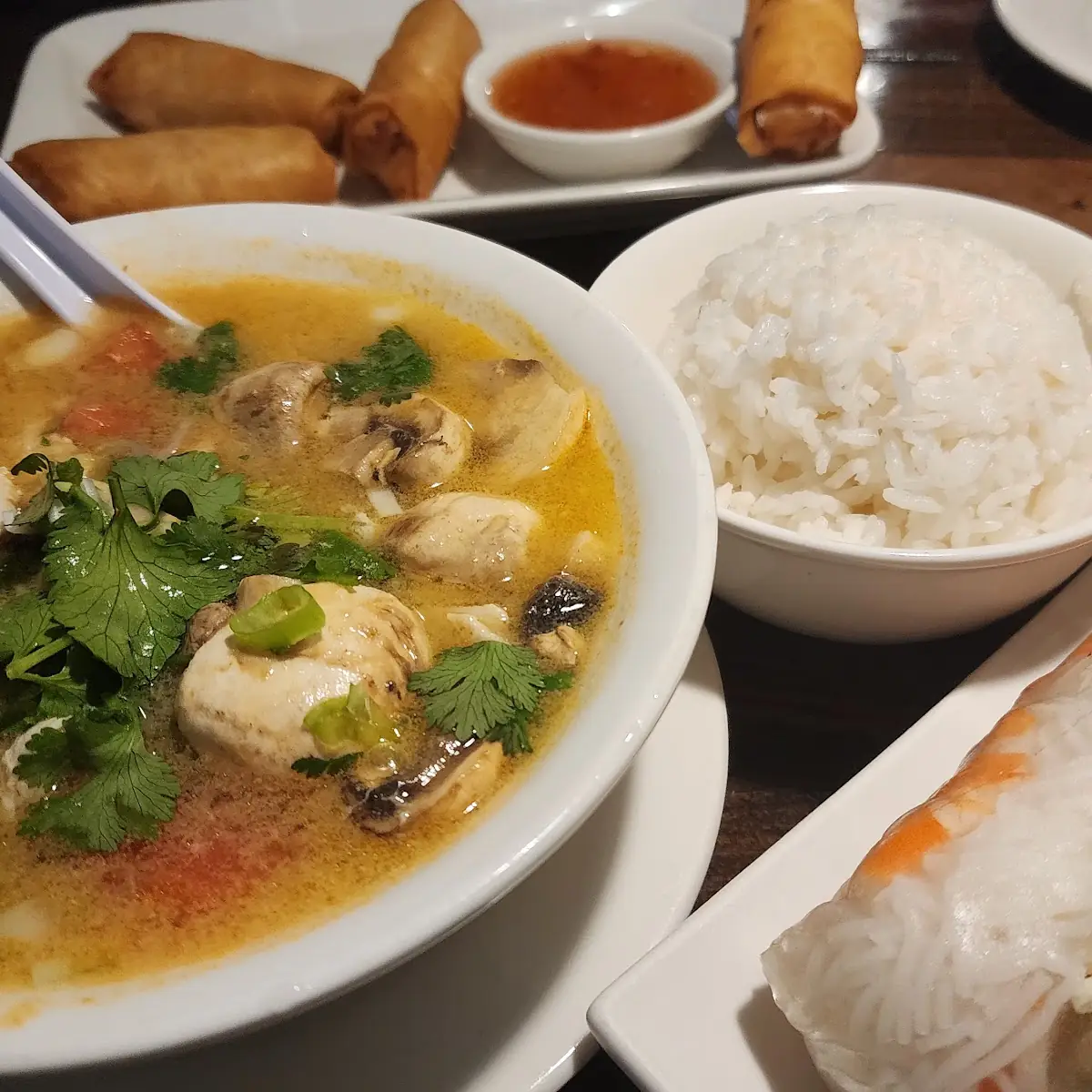 Tom Yum Chicken Soup
