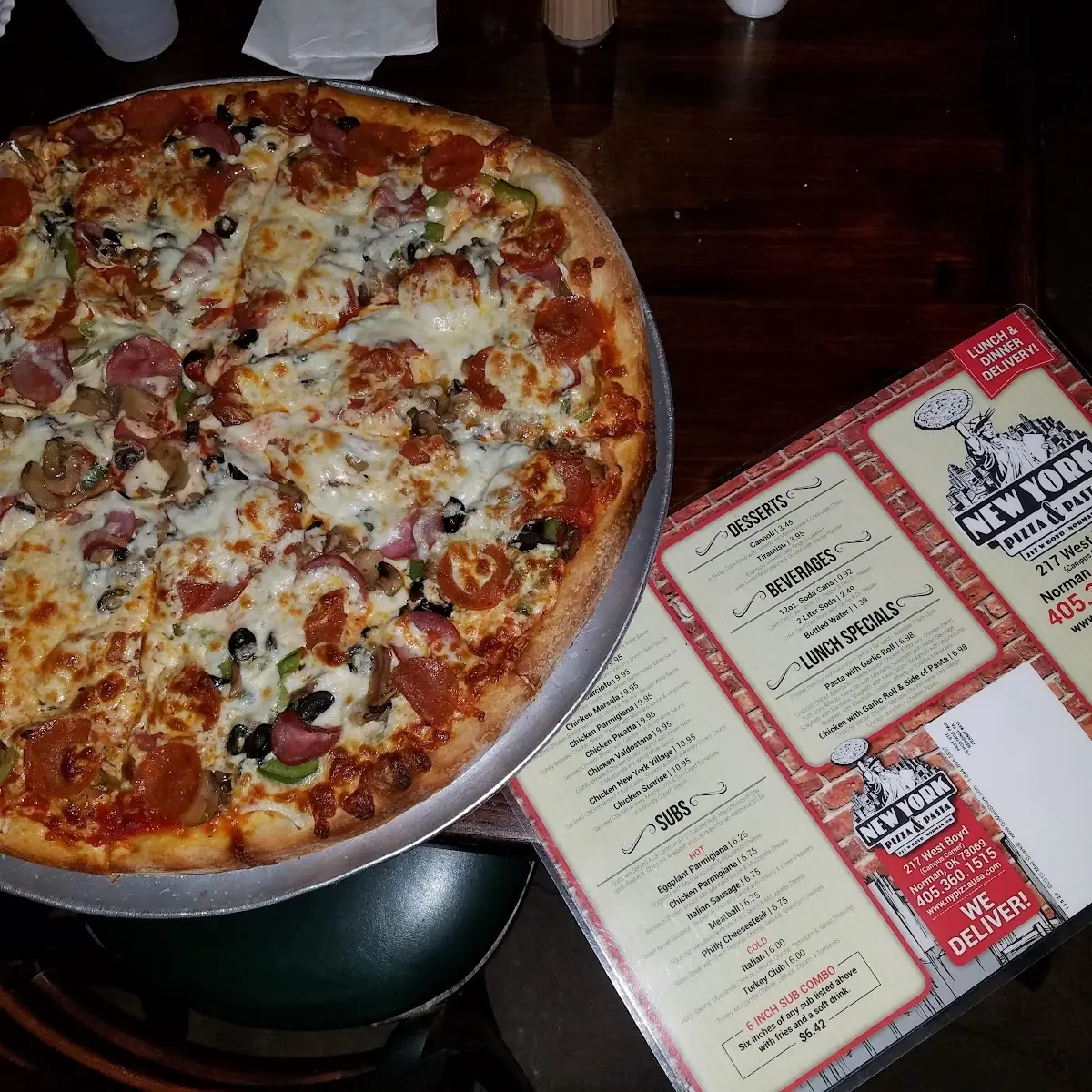 18 Inch Supreme Pizza
